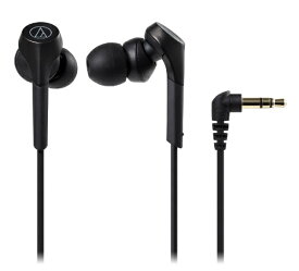 【エントリーで最大全額ポイント還元｜7/18迄】 オーディオテクニカ｜audio-technica イヤホン カナル型 ATH-CKS550X BK ブラック [φ3.5mm ミニプラグ][ATHCKS550XBK]