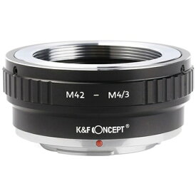K&F Concept｜ケーアンドエフコンセプト マウントアダプター（M42マウントレンズ → マイクロフォーサーズマウント変換） KF-42M43-2