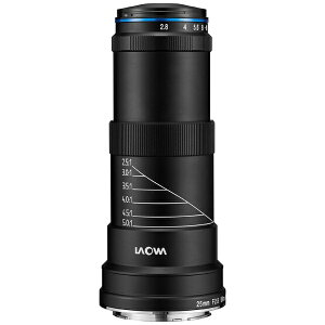 LAOWA�b���I�� �J���������Y 25mm F2.8 2.5-5X ULTRA MACRO �u���b�N [�y���^�b�N�XK /�P�œ_�����Y][25MMF2.8UM2.55X]