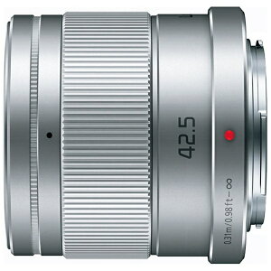 Panasonicbpi\jbN JY LUMIX G 42.5mm/F1.7 ASPH./POWER O.I.S. LUMIXi~bNXj Vo[ H-HS043-S [}CNtH[T[Y /Pœ_Y]