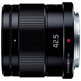 パナソニック｜Panasonic カメラレンズ LUMIX G 42.5mm/F1.7 ASPH./POWER O.I.S. LUMIX（ルミックス） ブラック H-HS043-K [マイクロフォーサーズ /単焦点レンズ]