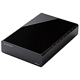 ELECOM｜エレコム ELD-CED040UBK 外付けHDD USB-A接続 Windows11対応 ブラック [4TB /据え置き型][ELDCED040UBK]