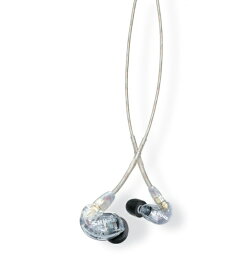 【エントリーで最大2万ポイント当たる｜4/23まで】 SHURE｜シュアー イヤホン カナル型 SE215CL-A クリア [カナル型 /φ3.5mm ミニプラグ][SE215CLA]【rb_cpn】