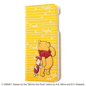 レイアウト｜rayout AQUOS R2用　ディズニーキャラクター/手帳型ケース スタンディング カーシヴ RT-DAQR2T/PO プー