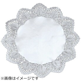 廣川エスベックス｜HIROKAWA SBECS ドイリー 銀丸型レースペーパー (100枚入) 8号 ＜XLC2204＞[XLC2204]