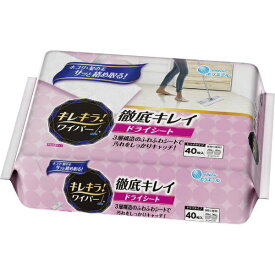 大王製紙｜Daio Paper エリエール キレキラワイパー 徹底キレイ ドライシート