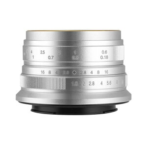 ���H���b7artisans �J���������Y 25mm F1.8 APS-C�p 7Artisans �V���o�[ [�\�j�[E /�P�œ_�����Y][25ES]