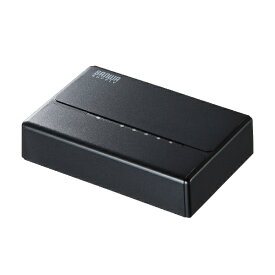 サンワサプライ｜SANWA SUPPLY スイッチングハブ(5ポート・マグネット付き） LAN-SWHP501BK[LANSWHP501BK]