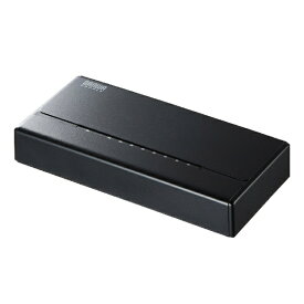 サンワサプライ｜SANWA SUPPLY スイッチングハブ(8ポート・マグネット付き） LAN-SWHP801BK[LANSWHP801BK]