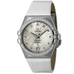 OMEGA�b�I���K �R���X�e���[�V���� [Constellation] 5�N�ۏ� �z���C�g�p�[�� 123.18.35.20.55.001 [���s�A���i]
