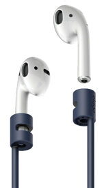 ELAGO｜エラゴ AirPods(第2/1世代)ストラップ ネックストラップ STRAP インディゴ elago インディゴ EL_APDSRSCAS_JI