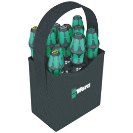 WERA社｜ヴェラ Wera　2GO　ドライバーセット　持ち手付バッグ入り　11本