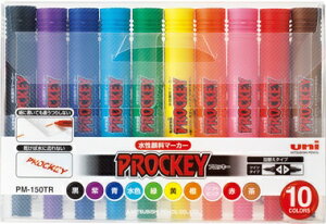 �O�H���M�bMITSUBISHI PENCIL PROCKEY(�v���b�L�[) �T�C���y�� �׎��ېc�E�����p�c 10�F�Z�b�g PM150TR10C