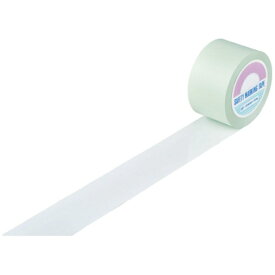 日本緑十字｜JAPAN GREEN CROSS 緑十字　ガードテープ（ラインテープ）　白　75mm幅×100m　屋内用