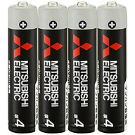 三菱電機｜Mitsubishi Electric R03UD/4S 単4電池 [4本 /マンガン][R03UD4S]