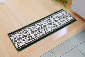 イケヒコ｜IKEHIKO 玄関マット メンデル(30×90cm/グリーン)