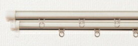 フルネス｜Fullness 静音角型木目レール 3m用(160-300cm) シングル ホワイト