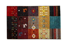 イケヒコ｜IKEHIKO 玄関マット フォリア(50×80cm/レッド)