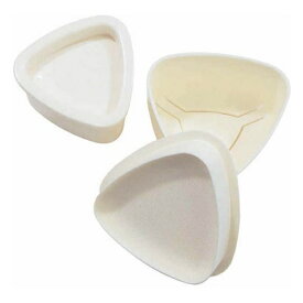 トルネ｜TORUNE エンボス加工　三角おむすび型　WH[P2169]