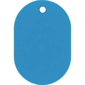日本緑十字｜JAPAN GREEN CROSS 緑十字　小判札（無地札）　スカイブルー　45×30mm　スチロール樹脂