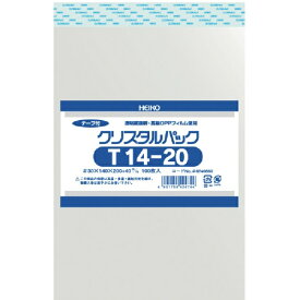 シモジマ｜SHIMOJIMA HEIKO　OPP袋　テープ付き　クリスタルパック　T14−20