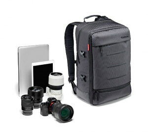 Manfrotto�b�}���t���b�g Manhattan ���[�o�[ 30 �o�b�N�p�b�N �O���[ MB MN-BP-MV-30