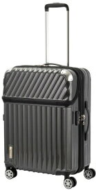 協和｜KYOWA スーツケース 61L(72L) TRAVERIST（トラベリスト）MOMENT（モーメント） カーボンブラック 76-20301 [TSAロック搭載]