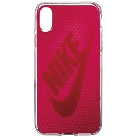 ナイキ｜NIKE iPhone X用　NIKE GRAPHIC SWOOSH ケース DG0027-922F ラッシュピンク/レッドクラッシュ