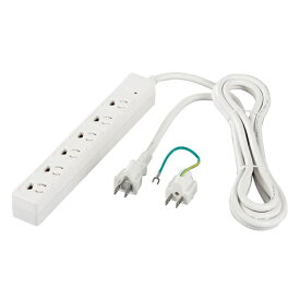BUFFALO｜バッファロー 電源タップ RoHS ホワイト BCTAPMS3630WH [3.0m /6個口 /スイッチ無][BCTAPMS3630WH]