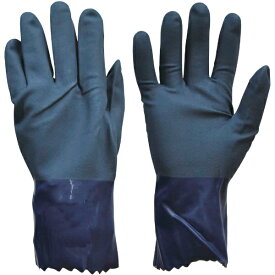 ダンロップ｜DUNLOP デジハンド ニトリルゴム手袋 ニトリルコートソフト LL ダークブルー 9369