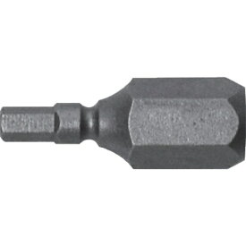 兼古製作所 アネックス　溝付超短六角レンチビット1本組　対辺2．5×19