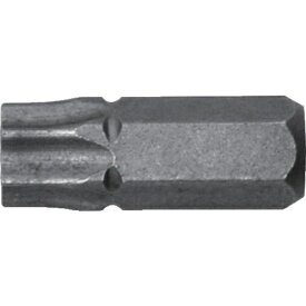 兼古製作所 アネックス　溝付超短ヘクスローブビット1本組　T40×19　（穴付）