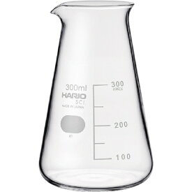 ハリオサイエンス｜HARIO SCIENCE HARIO　コニカルビーカー　目安目盛付　300ml