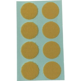 ユタカメイク｜YUTAKA ユタカメイク　マジックテープ　ワンタッチ　22φ　8コ入り　イエロー