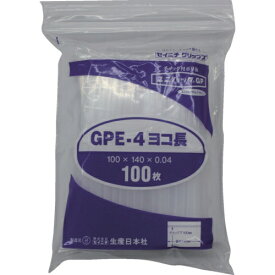 生産日本社｜SEISANNIPPONSHA セイニチ　「ユニパックGP」E−4　ヨコ長　100×140×0．04　100枚
