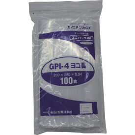 生産日本社｜SEISANNIPPONSHA セイニチ　「ユニパックGP」I−4　ヨコ長　200×280×0．04　100枚