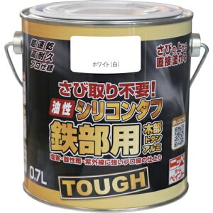 ニッペホームプロダクツ|NIPPONPAINT ニッぺ 油性シリコンタフ 0.7L ホワイト