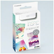 CANON｜キヤノン キヤノン用ZINKフォトペーパー 20枚入り iNSPiC ZP-2030-20