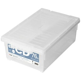 天馬｜TENMA 収納ケース いれと庫［CD］※ワイドタイプ（約 W29×D46.5×H18cm） 天馬（TENMA） オールクリア 110005233