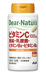 �A�T�q�O���[�v�H�i�bAsahi Group Foods Dear-Natura�i�f�B�A�i�`�����j�r�^�~��C�E�����E���_�ہE�r�^�~��B2�E�r�^�~��B6 60�����i120���j