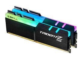 【エントリーで最大全額ポイント還元｜8/22迄】 GSKILL｜ジースキル DDR4 2666MHz 8GB×2枚組 F4-2666C18D-16GTZR F4-2666C18D-16GTZR [DIMM DDR4 /8GB /2枚]