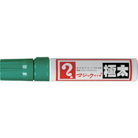寺西化学工業｜Teranishi Chemical Industry マジックインキ 油性マーキングペン 極太書き用 緑 MGD-T4