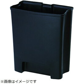 ニューウェルラバーメイド｜NEWELL RUBBERMAID スリムジム ステップオンコンテナ エンドステップ ステンレス用リジ ブラック 1900913