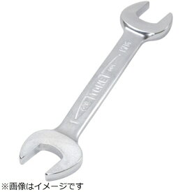 TONE｜トネ 両口スパナ（インチサイズ）　二面幅寸法3／8×7／16インチ　全長141mm