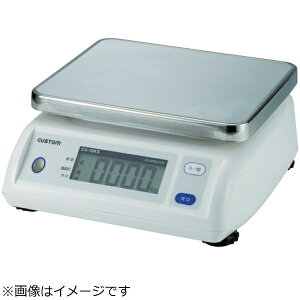 カスタム|CUSTOM カスタム シャワープルーフはかり(ステンレス皿付き)