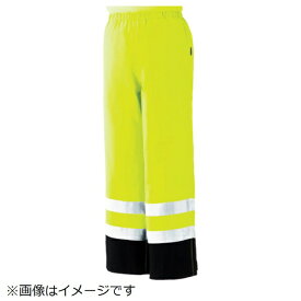 ミドリ安全｜MIDORI ANZEN ミドリ安全　雨衣　レインベルデN　高視認仕様　下衣　蛍光イエロー　LL