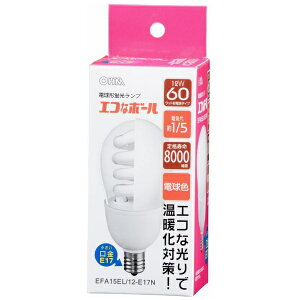 I[d@bOHM ELECTRIC EFA15EL/12-E17N d`u GRȃ{[ zCg [E17 /ʓd` /60W /dF /1]