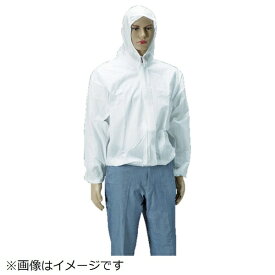 トラスコ中山｜TRUSCO NAKAYAMA TRUSCO　エレブレイク（コロナ放電式帯電防止不織布）フード付ジャンパー　M