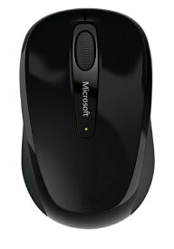 マイクロソフト｜Microsoft GMF-00422 マウス Wireless Mobile Mouse 3500 ブラック [BlueLED /無線(ワイヤレス) /USB][GMF00422]