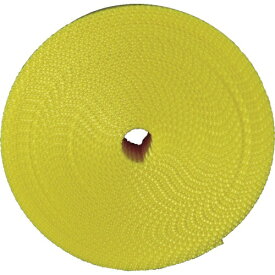 トラスコ中山｜TRUSCO NAKAYAMA TRUSCO　ナイロン平ベル　1．2t×25mm×5m　黄色